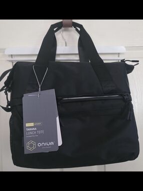 Tarana Black Lunch Tote